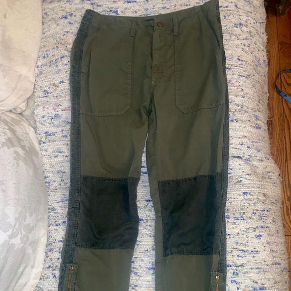 - MOTHER DENIM "THE ARMY RACKETEER" SURPLUS CUT PANTS 25 - Picture 3 of 9